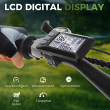 ANCHEER E Bike, 27,5" Trekkingrad E-Bike mit 36V 10.4Ah Akku, Pedelec E-Mountainbike für Erwachsene